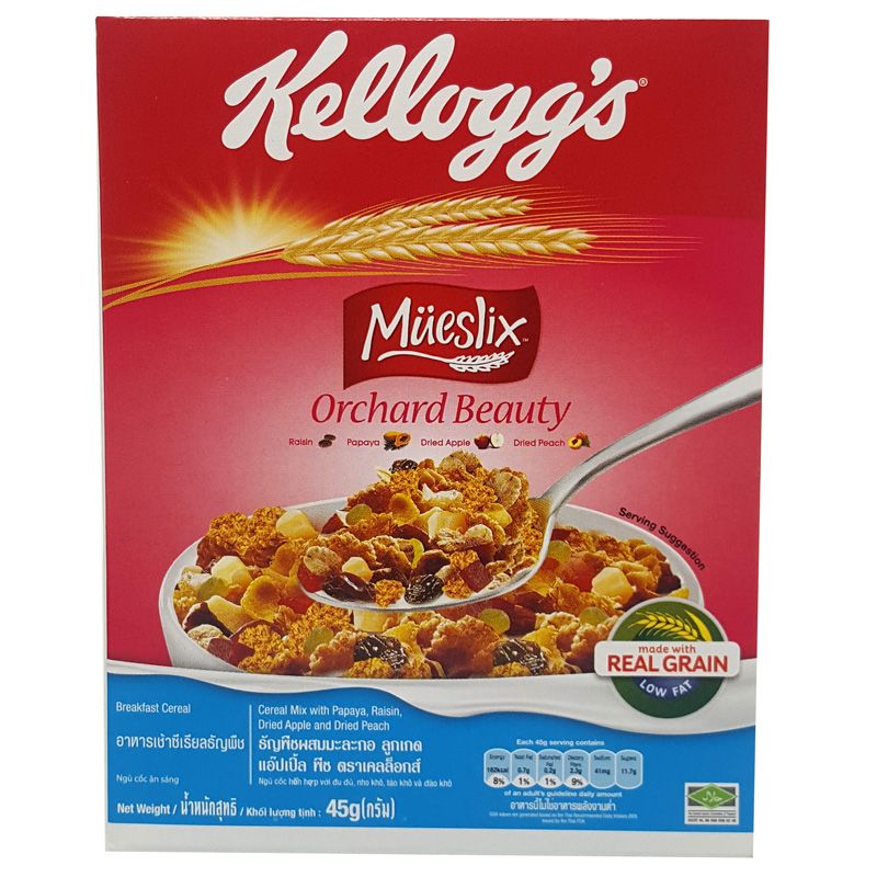  Kellogg's Mueslix Orchard Beauty 355g 