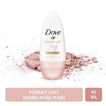 Lăn Khử Mùi Dove Powder Soft Hương Phấn Thơm 40ml