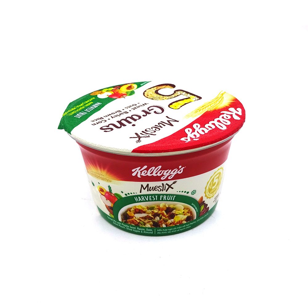  Hộp Ngũ Cốc Dinh Dưỡng Mueslix 5 Grains Kellogg's - Harvest Fruit (35g) 