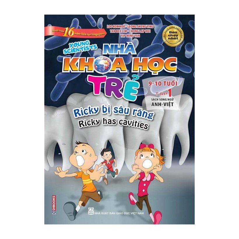  Sách Song Ngữ Nhà Khoa Học Trẻ (9-10 Tuổi) - Tập 1 - Ricky Bị Sâu Răng 