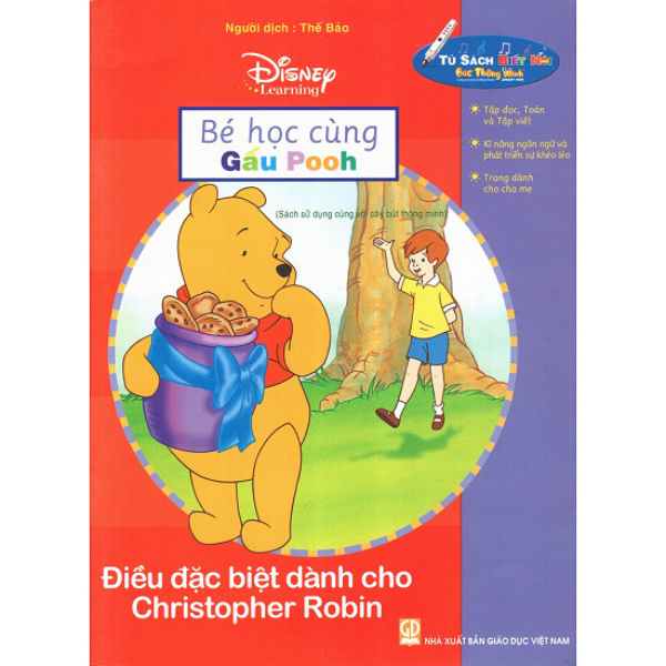  Bé Học Cùng Gấu Pooh - Điều Đặc Biệt Dành Cho Christopher Robin - Kèm File Âm Thanh 
