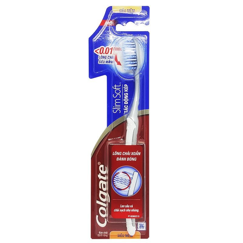  Bàn Chải Đánh Răng Colgate Lông Chải Xoắn Đánh Bóng 