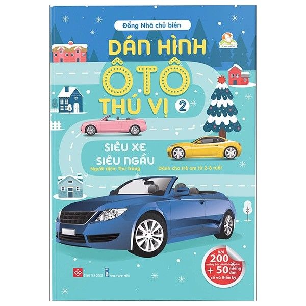  Dán Hình Ô Tô Thú Vị - Tập 2 - Siêu Xe Siêu Ngầu 