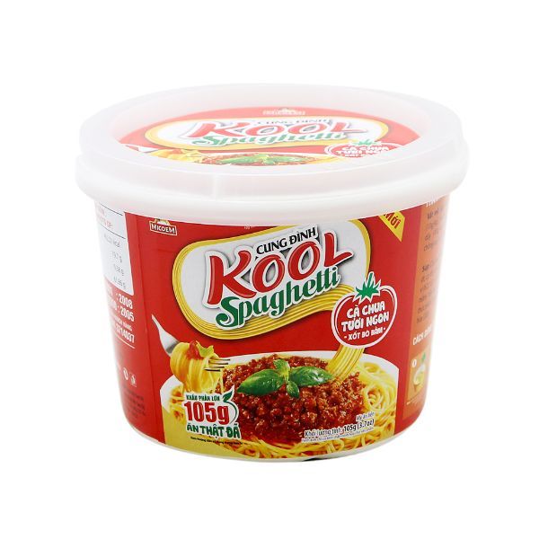 Mì Khoai Tây Cung Đình Kool Sốt Spaghetti - Hương Vị Thịt Bò Bằm Và Cà Chua (105g)