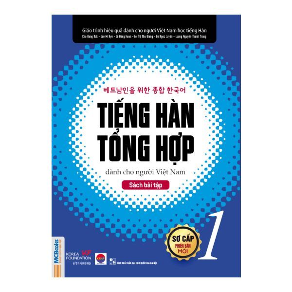  Tiếng Hàn Tổng Hợp Dành Cho Người Việt Nam - Tập 1 (Sách Bài Tập) 