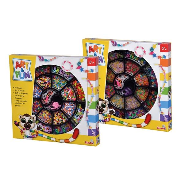 106374137 Đồ Chơi Xâu Chuỗi Hạt A&F Beadset, 2-ass.