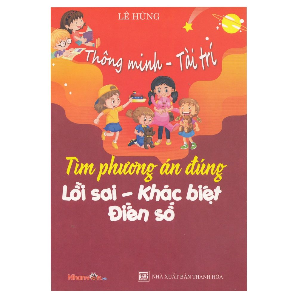  Thông Minh - Tài Trí: Tìm phương án đúng lỗi sai - khác biệt điền số 