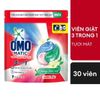 [MỚI] OMO Viên Giặt 3trong1 Hương Tươi Mát 525g (30 viên / túi) 