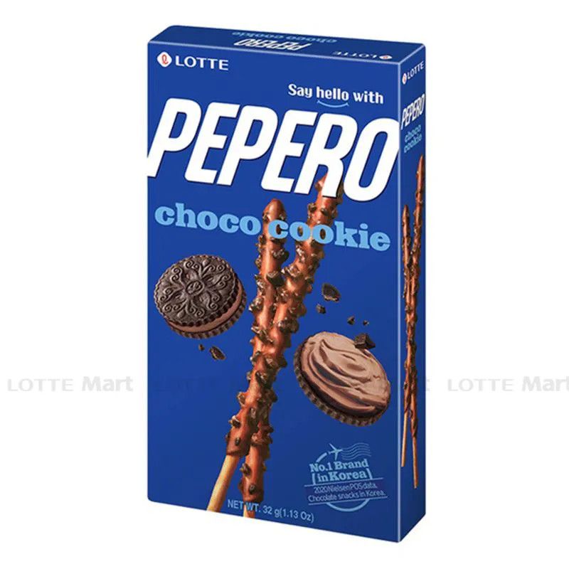  Bánh que lotte pepero cookie socola 32g 