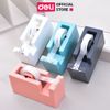  Cắt Băng Dính Để Bàn - Màu Xanh Dương - Deli - NS121 