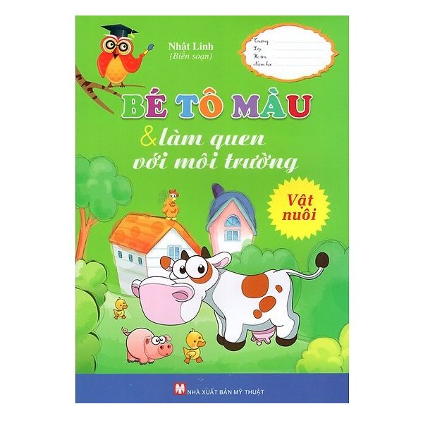  Bé Tô Màu Và Làm Quen Với Môi Trường - Vật Nuôi 