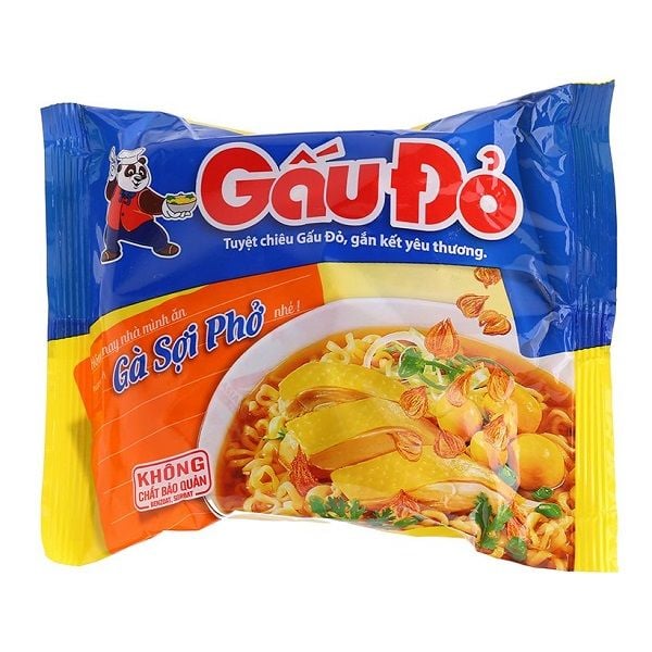  Mì Gấu Đỏ Sợi Phở Vị Gà (64g) 