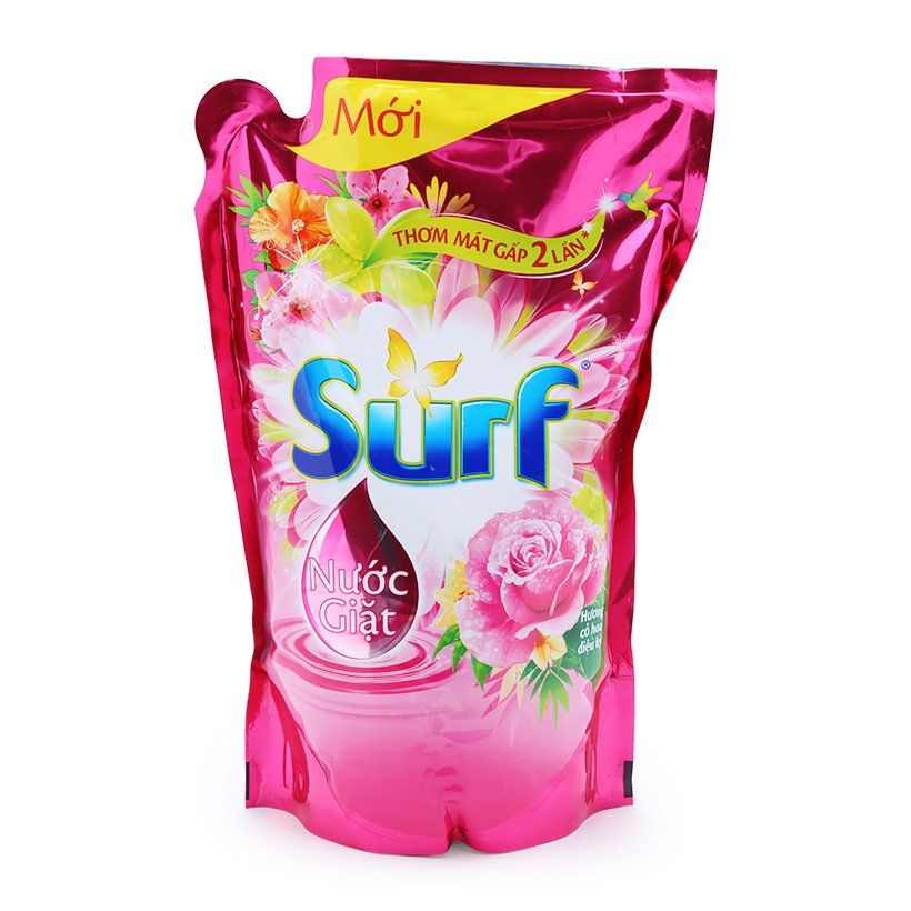  Nước Giặt Surf Hương Cỏ Hoa Diệu Kỳ (1.8kg/Túi) 