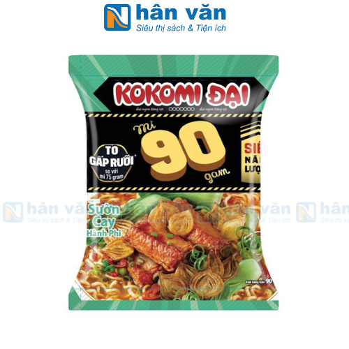 Mì Kokomi Đại 90 Sườn Hành Phi Gói 90G