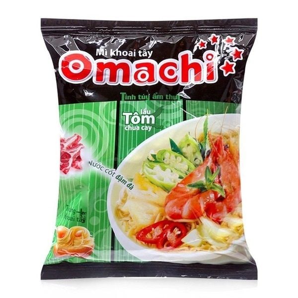  Mì Omachi Xốt Tôm Chua Cay 