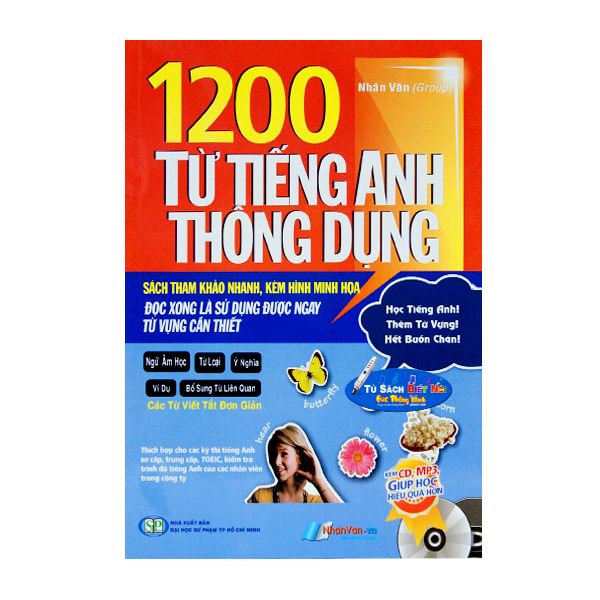  1200 Từ Tiếng Anh Thông Dụng - Kèm File Âm Thanh 