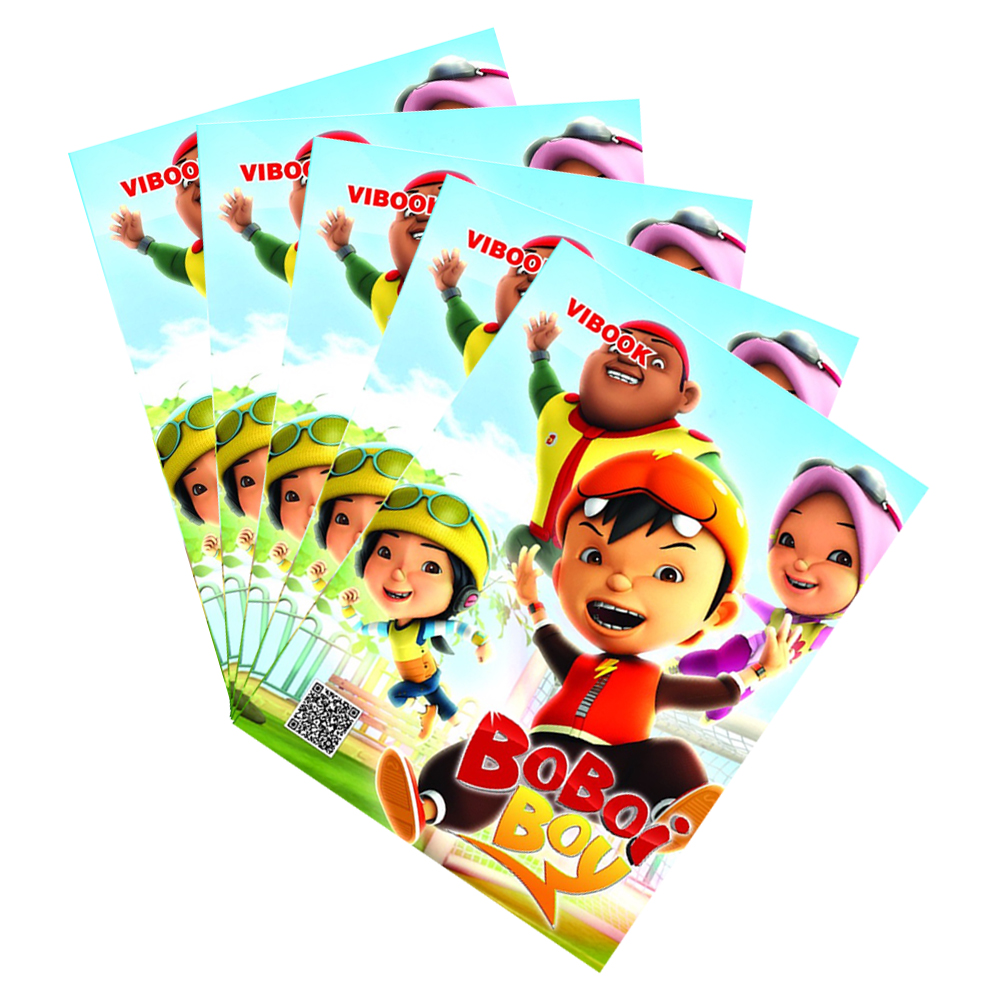 Lốc Cuốn Tập Học Sinh Vibook BoBoi Boy 100 Trang – Siêu Thị