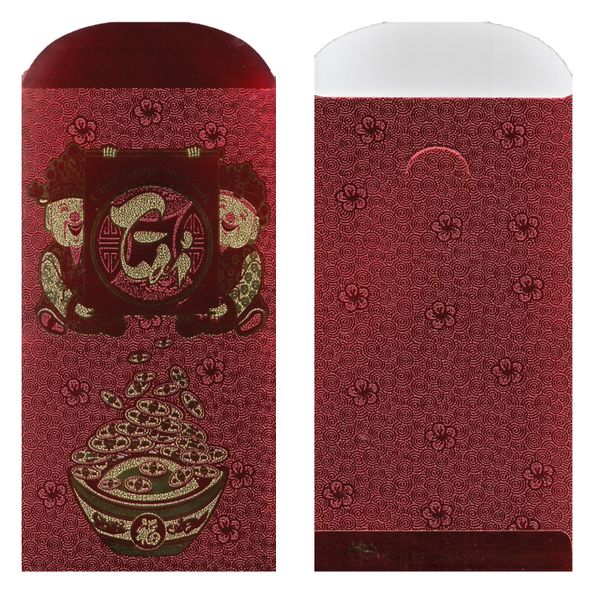  Xấp 05 Bao Lì Xì - Ép Nhũ Cao Cấp - Nhâm Dần 2022 