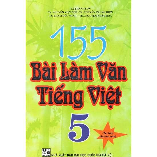  155 Bài Làm Văn Tiếng Việt Lớp 5 