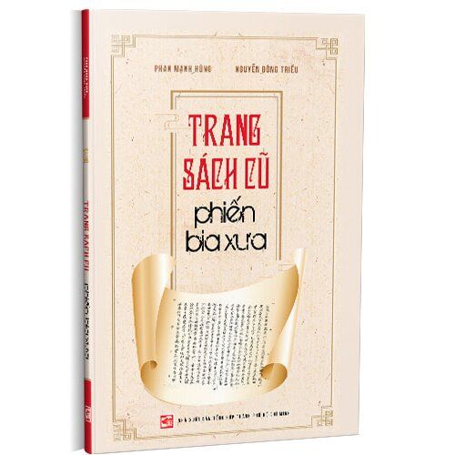  Trang Sách Cũ Phiến Bia Xưa 