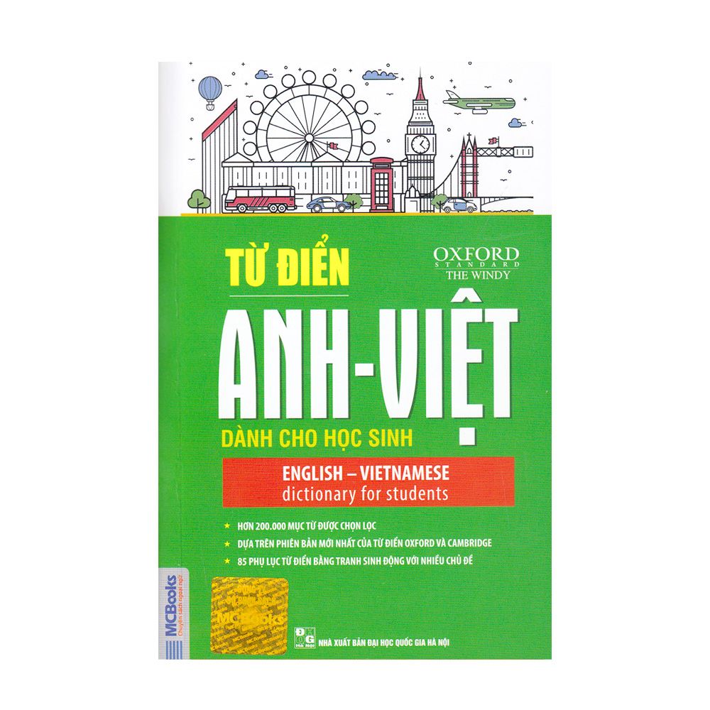  Từ Điển Anh - Việt Dành Cho Học Sinh (Tái Bản 2020) 