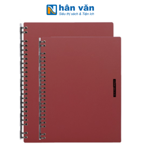 Sổ Gáy Còng Smart Ring+ A5 Đỏ_WSG-RUSP52R - nhanvan.vn