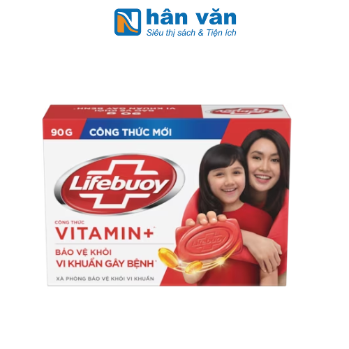  Xà Phòng Lifebuoy Vitamin + Bảo Vệ Vượt Trội 10 90g 