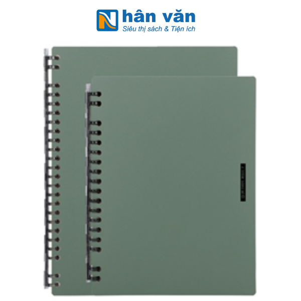 Sổ Gáy Còng Smart Ring+ B5 Xanh_WSG-RUSP51G - nhanvan.vn