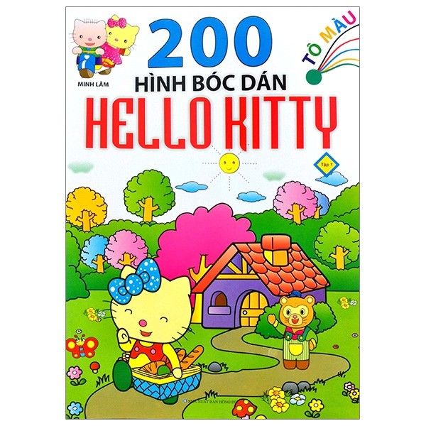  200 Hình Bóc Dán Hello Kitty - Tập 1 