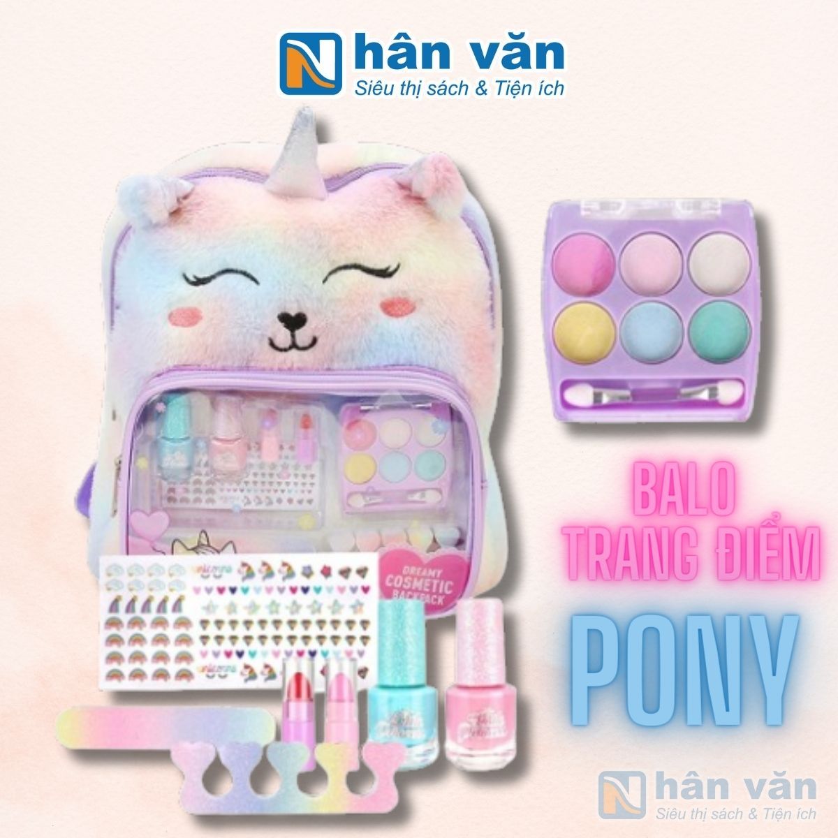  Balo Trang Điểm Hình Ngựa Pony 