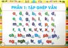  Bé Đánh Vần Và Tập Đọc Tiếng Việt (Theo SGK Mới Nhất) - TB 