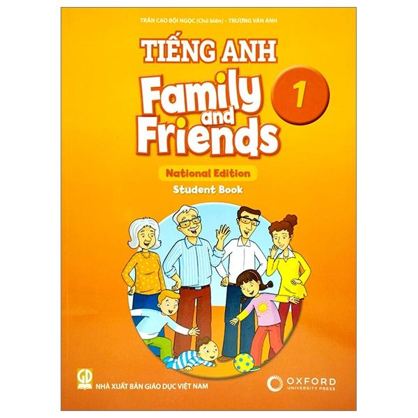  Tiếng Anh Lớp 1 - Family And Friends (National Edition) - Student Book - 2025 