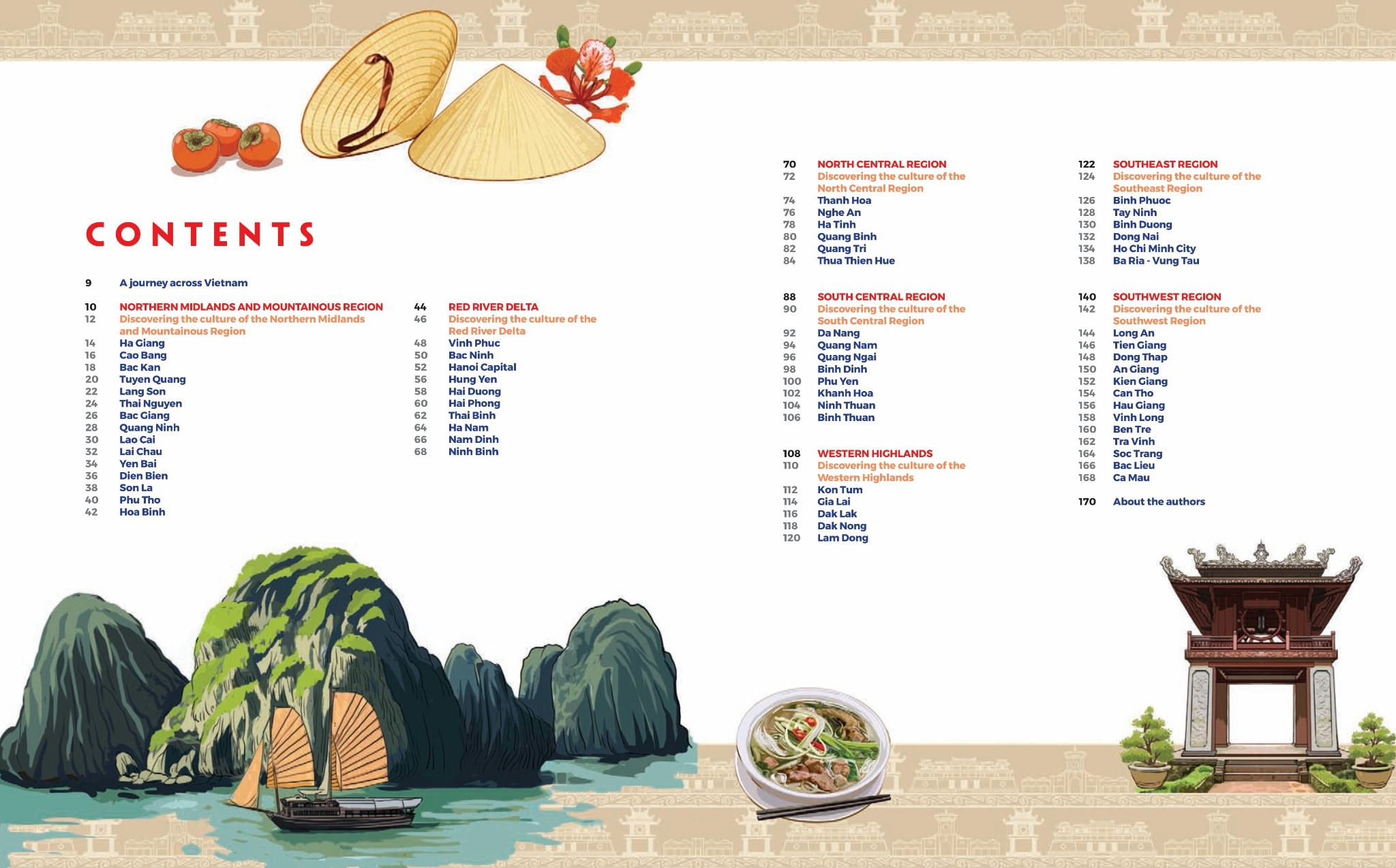  Picture Atlas Of Vietnam - The Land Of Charm - Đất Nước Gấm Hoa - Bìa Cứng (English Version) 