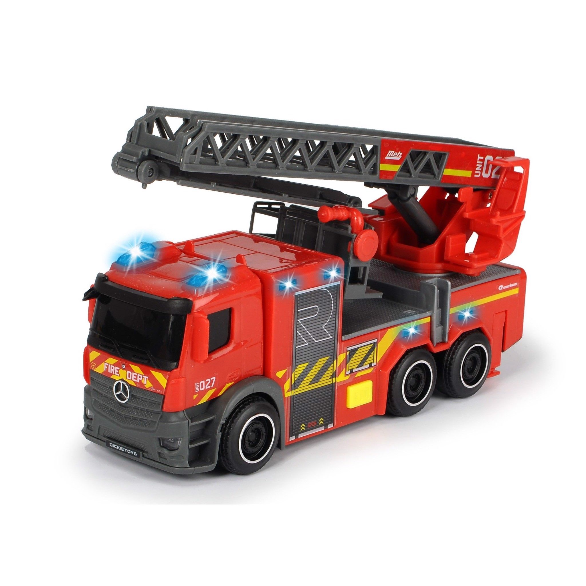  203714011038 Đồ Chơi Xe Cứu Hỏa DICKIE TOYS City Fire Ladder Truck 