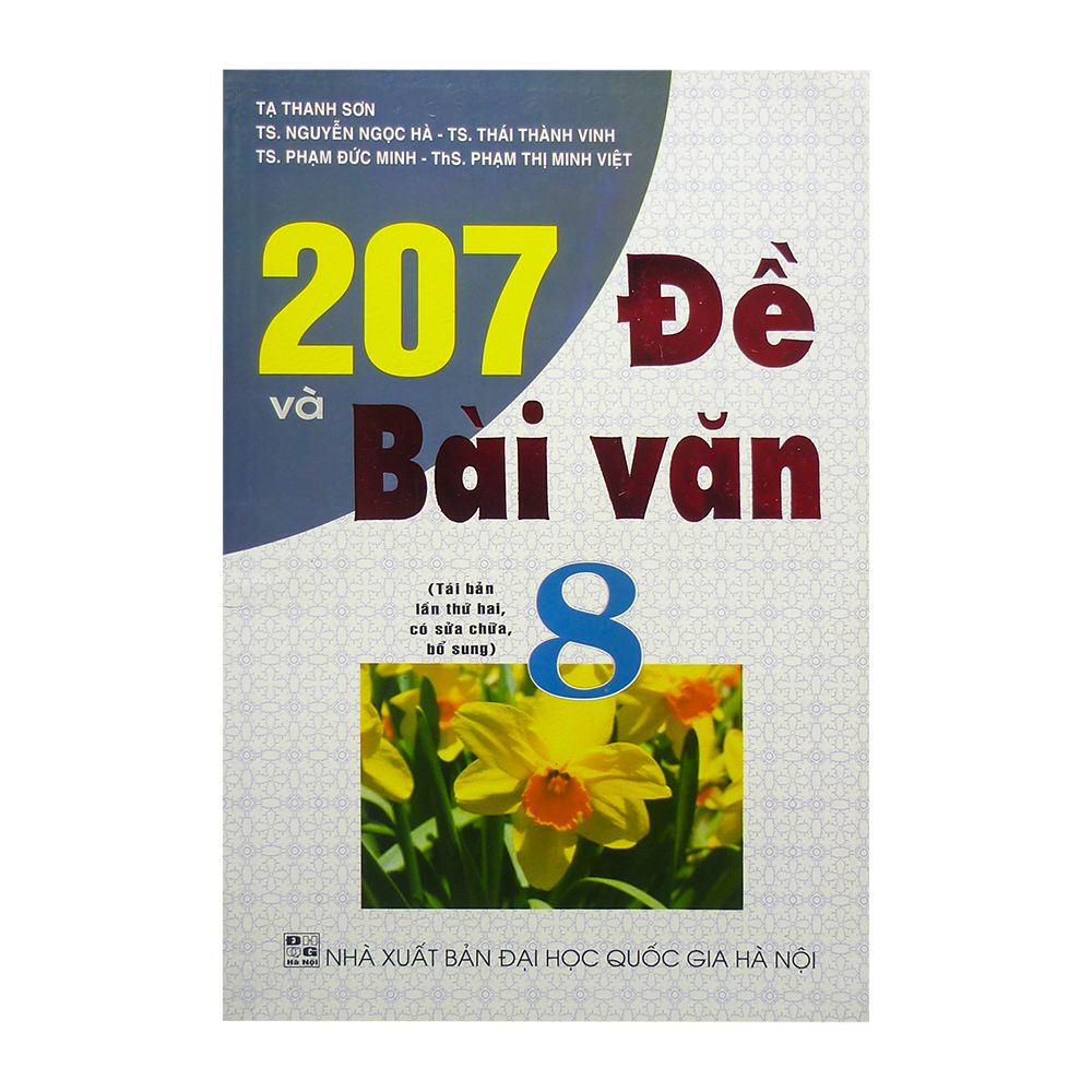  207 Đề Và Bài Văn Lớp 8 