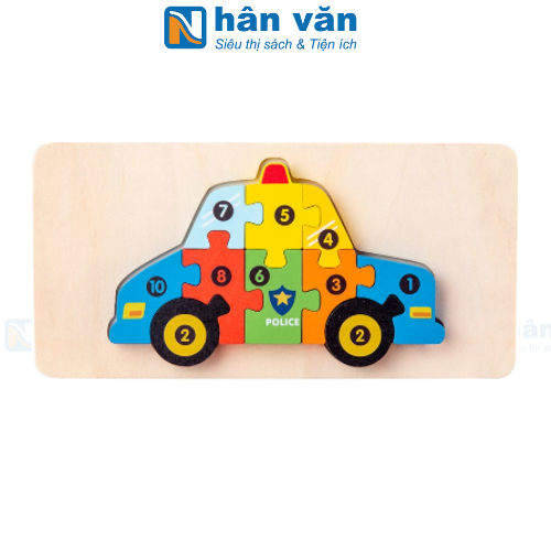 Đồ Chơi Lắp Ghép Puzzle Xe Cảnh Sát - 0479 (CZS-111)