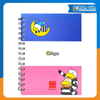 Sổ Lò Xo A5 Oringa Hồng Hà 4167 - Kẻ Ngang 200 Trang 70gsm 