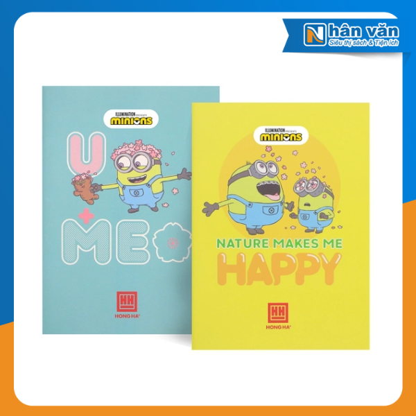  Sổ May Gáy A5 Hồng Hà 4648 Minions - 160 Trang 70gsm 