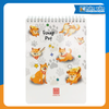  Sổ Lò Xo A5 Hồng Hà 4164 - Kẻ Ngang 200 Trang 70gsm 