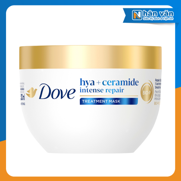 Kem Ủ Dove Phục Hồi Hư Tổn Hyaluronic Acid và Ceramide Hũ 300ml