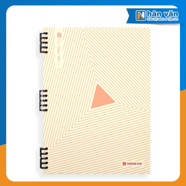  Sổ Lò Xo Bìa Nhựa Basic A4 Hồng Hà 3009 - Kẻ Ngang 160 Trang 80gsm 