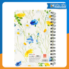  Sổ Lò Xo Hồng Hà Glitter A6 4160 Kẻ Ngang 200 Trang 70gsm 