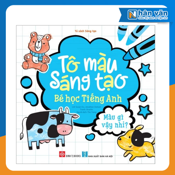 Tô Màu Sáng Tạo - Bé Học Tiếng Anh - Màu Gì Vậy Nhỉ?