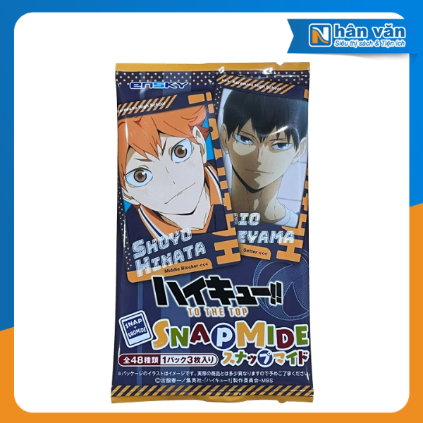  Bộ Thẻ Sưu Tập Nhân Vật HAIKYU!! - Thẻ Snapmide Vol.1 - HK-SC01 