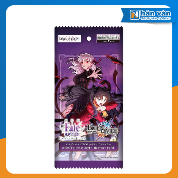  Bộ Cờ Chiến Thuật Build Divide - Bộ Cờ Mở Rộng Phiên Bản Fate/Stay Night: Heaven's Feel - Aniplex BD-FS-TB1 (7 Card Ngẫu Nhiên/Túi) 