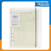 Sổ Bìa Còng Nhựa Trong Subject A5 Hồng Hà 3025 - Kẻ Caro 200 Trang 100gsm 