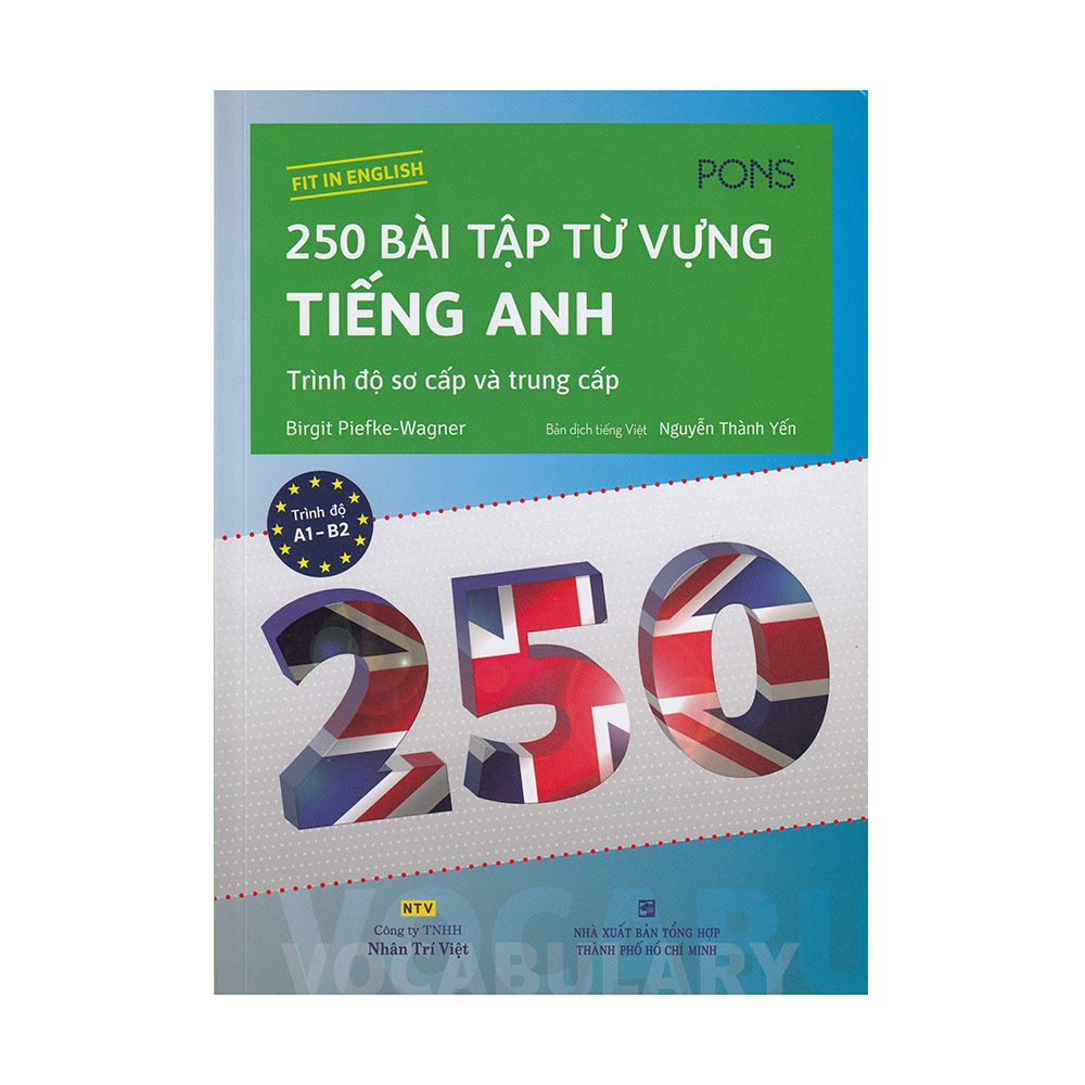  250 Bài Tập Từ Vựng Tiếng Anh 