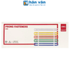 Acco Nẹp Tài Liệu Nhựa Deli 5548 - 80mm (50 Nẹp - 5 Màu)