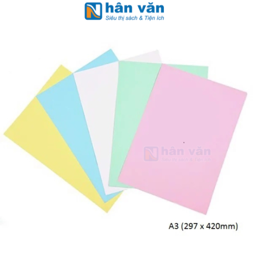  Giấy Bìa Thái A3 180gsm 