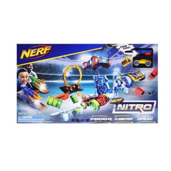  Đồ Chơi Súng Bắn Xe - 7716/24 - Nerf Nitro 